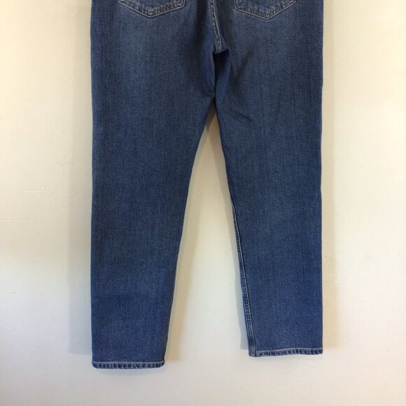 BR Banana Republic High Rise Straight Leg Washwell Button Fly Jeans - Picture 9 of 12